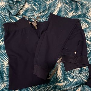 Figs navy blue scrubs